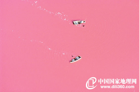 塞内加尔玫瑰湖:令人沉醉的一抹温柔的粉红_境